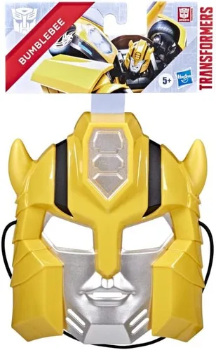 Vista 2 de Authentic Transformers Mask 25cm for Kids 5 Years Old - Bumblebee - F3750 - Hasbro Yellow