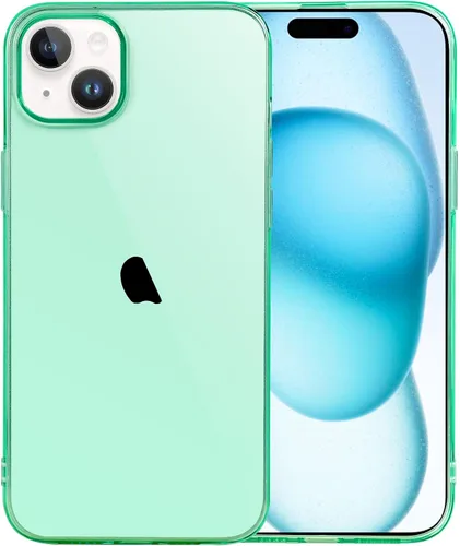 Vista 77 de JJGoo Funda transparente compatible con iPhone 15 Pro, funda de teléfono de TPU suave y transparente, funda antigolpes transparente a prueba