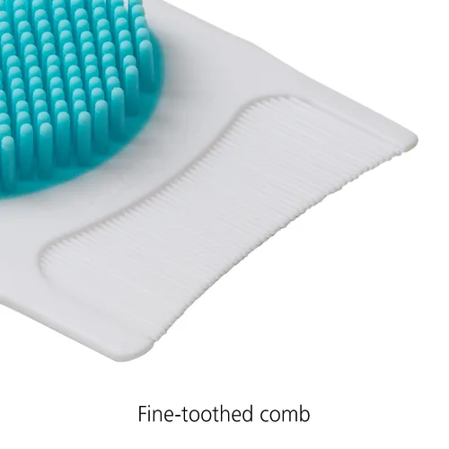 Vista 3 de Safety 1st Cepillo y peine para dermatitis seborreica, Blanco/Azul