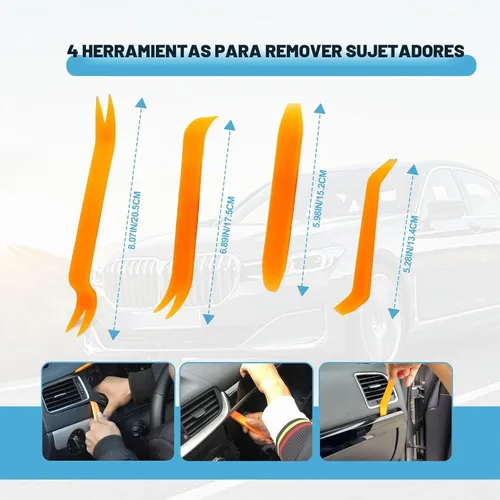 Vista 4 de 240 clips de retención de parachoques – Clips de retención de empuje para automóvil, remaches de plástico, kit de retención de empuje
