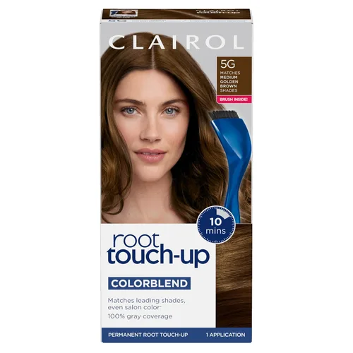 Vista 44 de Clairol Root Touch-Up de Nice'n Easy Tinte Permanente para el Cabello, 10 Rubio Extra Claro, Paquete de 1