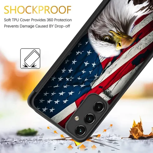 Vista 3 de Funda para Galaxy A14 5G, delgada, antiarañazos, bordes antideslizantes, a prueba de golpes, funda protectora trasera de TPU para Samsung Galaxy A14