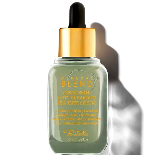 Vista 7 de Suero facial de árbol de té con vitamina C y ácido hialurónico - Suero facial cosmético para el equilibrio de la piel, 1.02 onzas líquidas