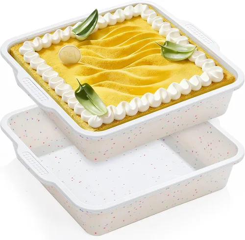 Vista 31 de Moldes de silicona pequeños en forma de corazón de 2 pulgadas para chocolate, caramelo, pastel, jabón (Juego de 2, crema)