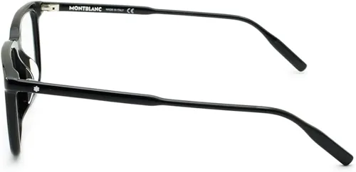 Vista 3 de Gafas graduadas Montblanc MB 0011 OA- 001 Negro