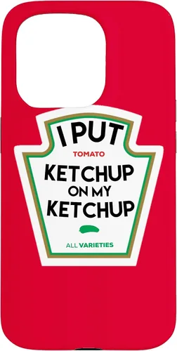 Vista 14 de I Put Ketchup on My Funny - Funda de regalo a base de tomate para iPhone 17
