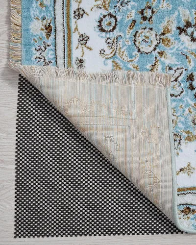 Vista 23 de Veken Almohadilla Antideslizante para Alfombra de 4 x 6 pies para pisos de madera dura, almohadillas antideslizantes para alfombras de área, Gris
