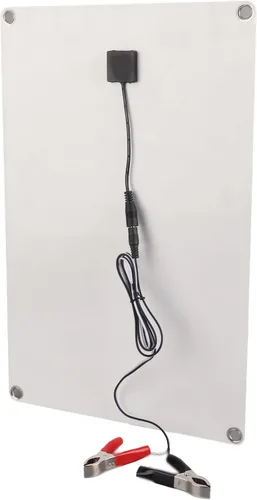 Vista 7 de Kit de controlador solar y panel solar MPPT de 30 A, cargador de panel solar de 12 V, 24 V, 50 W, cargador de batería para caravana, remolque