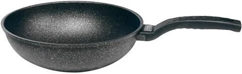 Vista 3 de Prolinemax 8 "mármol wok antiadherente cocina sartén olla 5 capas mármol wok utensilios de cocina