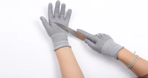 Vista 6 de Guantes resistentes a cortes - EN388 Nivel 5, grado alimenticio