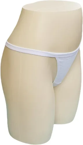 Vista 6 de Paquete de 5 bragas multicolor para mujer, de algodón, elastano, tangas