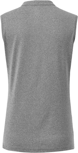 Vista 3 de BASUDAM Polo de golf sin mangas para mujer, cuello en V, sin cuello, camisetas de tenis para correr, secado rápido