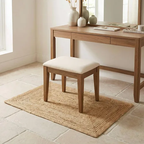 Vista 16 de Super Area Rugs Alfombra de yute – Alfombra reversible de fibra natural – Revestimiento ecológico para suelo de cocina – Puerta tejida a mano