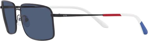 Vista 3 de Armani Exchange Men's Ax2044s Rectangular Sunglasses