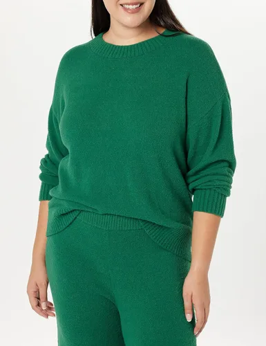 Vista 5 de The Drop Suéter Carter de cuello redondo súper suave para mujer
