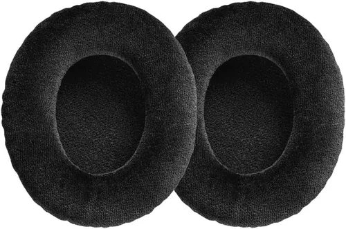 Vista 4 de Almohadillas para orejas de repuesto Shure, de terciopelo, para audífonos SRH1840, Negro