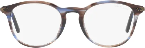 Vista 3 de GIORGIO ARMANI Man Sunglasses Striped Blue Frame, Clear Lenses, 51MM
