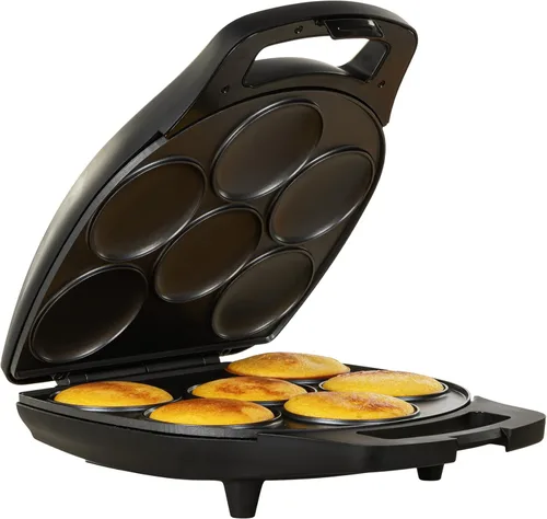 Vista 10 de Holstein Housewares HU-09005B arepa eléctrica., Negro