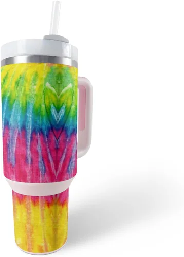 Vista 12 de MightySkins Skin - Vaso de vinilo compatible con Stanley The Quencher H2.0 FlowState de 40 onzas, Swirly, protectora, duradera y única, fácil
