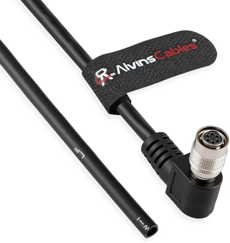 Vista 9 de Alvin's Cables HR10A-7P-6S Hirose 6 Pin hembra a extremo abierto Cable de E/S de alimentación para Sony CCD, Basler, Keyence, Cognex, Baumer