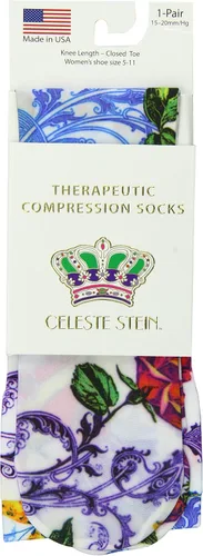 Vista 51 de Celeste Stein calcetines de compresión terapéutica, 15 a 20 mmHg, 1 par, CMPS2-1089, 1, 1