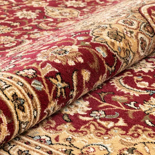 Vista 5 de Timeless Aviva - Alfombra tradicional, Polipropileno, Rojo
