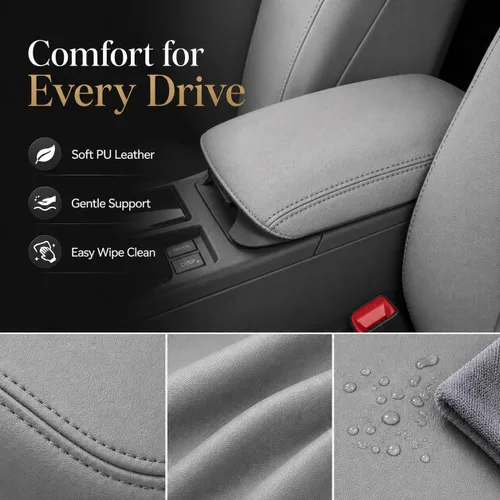 Vista 6 de Accesorios interiores personalizados para Lexus RX350 2010 2011 2012 2013 2014 2015 Cubierta de caja de reposabrazos tapa de consola central, cojín