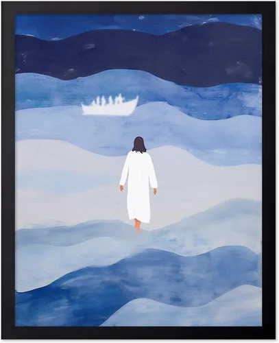 Vista 33 de Poster Master Póster de retrato vintage, impresión cristiana retro, regalo para religiosos, amigos, cara de Jesucristo, sudario de Turín, Biblia