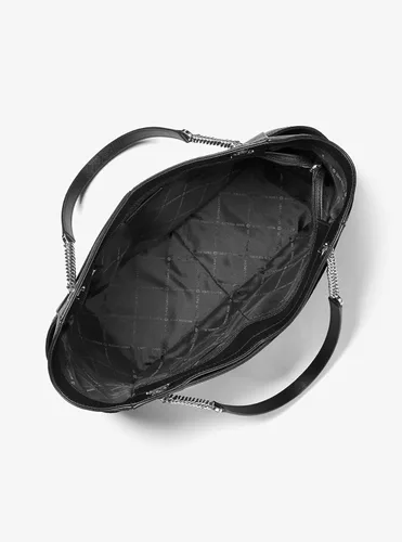 Vista 6 de Michael Kors Jet Set - bolsa de hombro para viaje con cadena grande cartera triple Michael Kors Jet Set