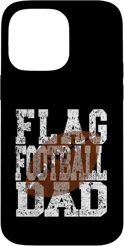 Vista 21 de Flag Football Dad - Player Parent Case for iPhone 16