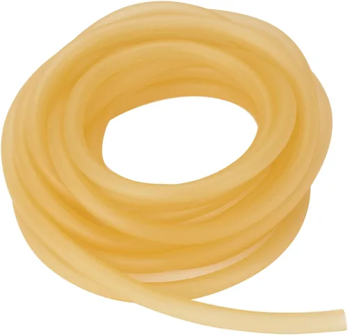 Vista 11 de StonyLab Tubo de goma, tubo ámbar de látex puro, tubo de goma natural de 3/8 pulgadas (0.354 in) de diámetro exterior de 1/4 pulgadas (0.236 in)