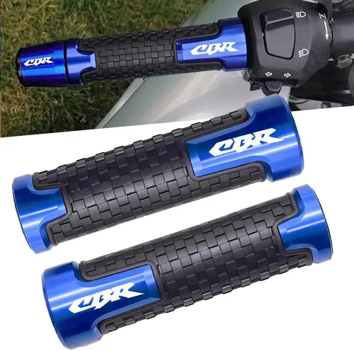 Vista 18 de 2 piezas de empuñaduras de manillar para motocicleta 7/8" 22mm para Honda CBR600F CBR125R CBR150R CBR250R CBR400 NC23 NC29 CBR600 F2 F3 F4 F4i