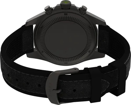 Vista 4 de Timex Men's Expedition North Field Post Watch - Black Strap Black Dial Titanium Case
