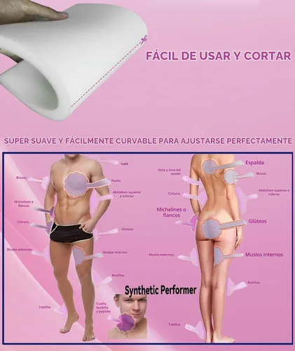 Vista 4 de Birllaid Paquete de 2 almohadillas de espuma Lipo para poscirugía, tablas de espuma Bbl después de Lipo, ayuda cuando se utilizan prendas