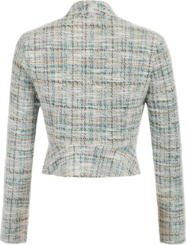 Vista 3 de Belle Poque - Chaqueta de manga larga con volantes para mujer