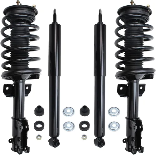 Vista 26 de Detroit Axle - Kit de amortiguadores de 4 puntales para Ford Escape 14-19, 2 puntales delanteros con resorte helicoidal 2 amortiguadores traseros