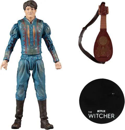 Vista 6 de McFarlane Toys The Witcher (Netflix) Jaskier - Figura de acción de 7 pulgadas con accesorios