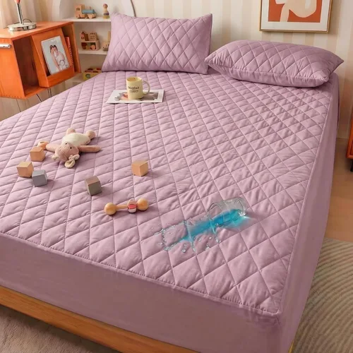 Vista 12 de Funda de colchón, funda de colchón impermeable, tamaño completo, ultrasuave y transpirable, lavable a máquina, adecuada para el hogar, dormitorio