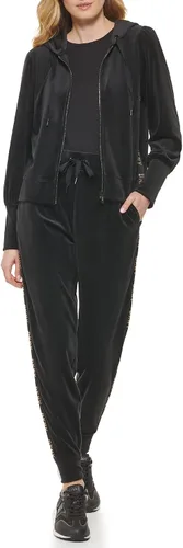 Vista 4 de DKNY Jogger suave de longitud completa para mujer