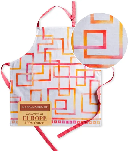 Vista 426 de Maison d' Hermine Delantales para mujer con bolsillo, 100% algodón (27.50 x 31.50 pulgadas)