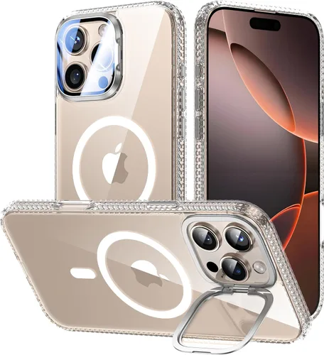Vista 76 de VOFATA [Protección Completa Mejorada de la Cámara] para Funda iPhone Air con Cubierta de Cámara con Soporte [Compatible con MagSafe][Protección