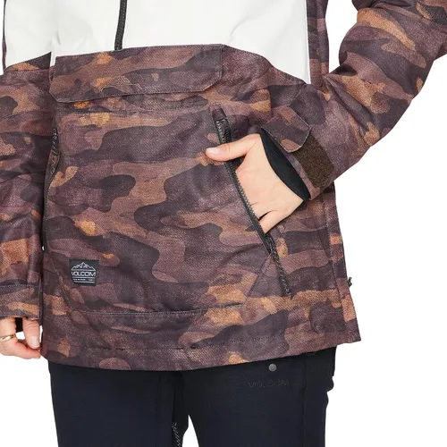 Vista 7 de Volcom Anorak - Chaqueta de invierno para mujer con espejo estándar