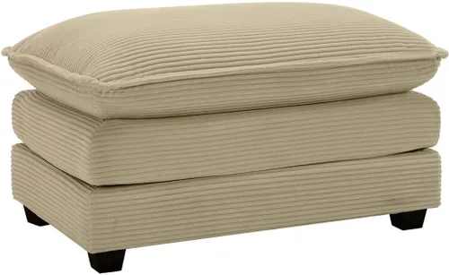 Vista 144 de Sofá Loveseat Grande en Beige y Blanco de 194.8 cm, Sofás Seccionales de 2 Plazas Grandes para Sala de Estar, Sofá Seccional Modular de Tela