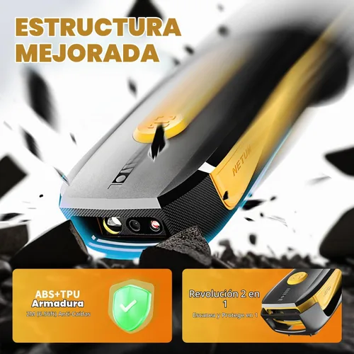 Vista 4 de NETUM Escáner de código QR CS7501 - Escáner de código de barras Bluetooth