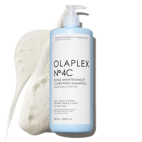 Vista 10 de Olaplex Nº.4C Bond Maintenance™ Clarifying Deep Cleansing Shampoo Removes Damage Causing Impurities & Buildup Helps Restore Color vibrancy For