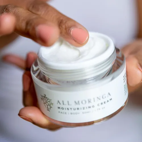 Vista 8 de Crema facial, nutritiva, hidratante e hidratante, ingredientes limpios, fórmula exclusiva para pieles sensibles, ligera, totalmente natural, sin
