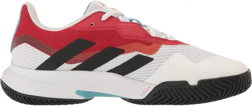 Vista 6 de adidas Tenis Courtjam Control para hombre, Cloud WhiteCore BlackBetter Scarle