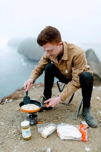 Vista 6 de Jetboil Summit Skillet Utensilios de Cocina Antiadherentes para Acampar para Estufas de Mochilero Jetboil