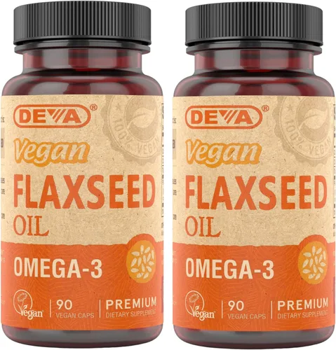 Vista 7 de DEVA Aceite de linaza vegano - 90 Vcaps