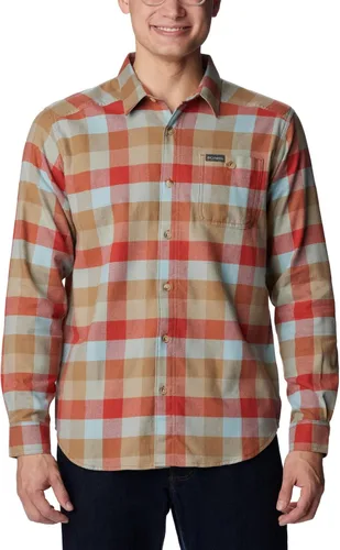 Vista 52 de Columbia Men's Cornell Woods Flannel Long Sleeve Shirt Negro